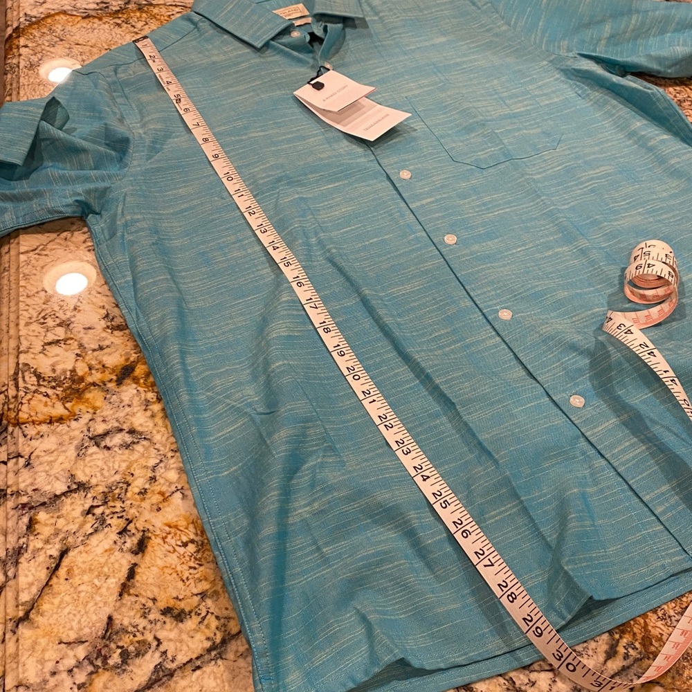 PETER ENGLAND Short Sleeve Shirt 42cm - Picture 10 of 10